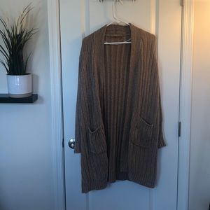 Super soft oversized Belldini duster sweater
